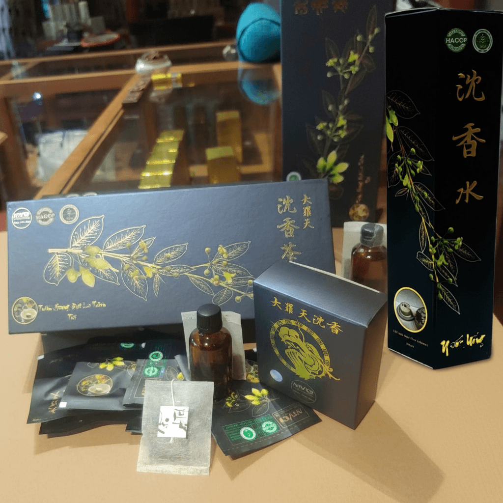 침향차·수 세트 (沈香茶·水)